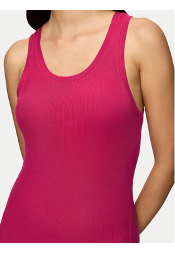 Triumph Top Beauty Layers 10221176 Różowy Slim Fit. Kolor: różowy. Materiał: lyocell