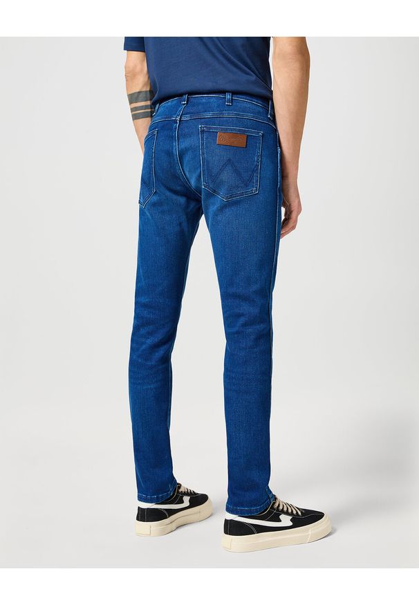 Wrangler - WRANGLER BRYSON MĘSKIE SPODNIE JEANSOWE JEANSY DŻUNSY BLUE JAM 112356814 W14X008801