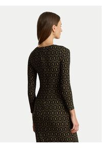 Lauren Ralph Lauren - LAUREN RALPH LAUREN Sukienka codzienna 200980037001 Czarny Slim Fit. Okazja: na co dzień. Kolor: czarny. Materiał: syntetyk. Typ sukienki: proste. Styl: casual #3