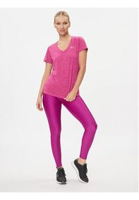 Under Armour T-Shirt Tech Ssv - Twist 1258568 Różowy Loose Fit. Kolor: różowy. Materiał: syntetyk #5