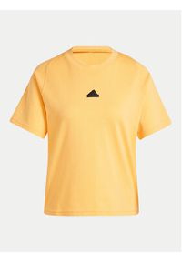 Adidas - adidas T-Shirt Z.N.E. IS3932 Żółty Regular Fit. Kolor: żółty. Materiał: bawełna, syntetyk #3