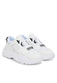 Versace Jeans Couture Sneakersy 80YA3SC4 ZSE20 Biały. Kolor: biały. Materiał: skóra #3