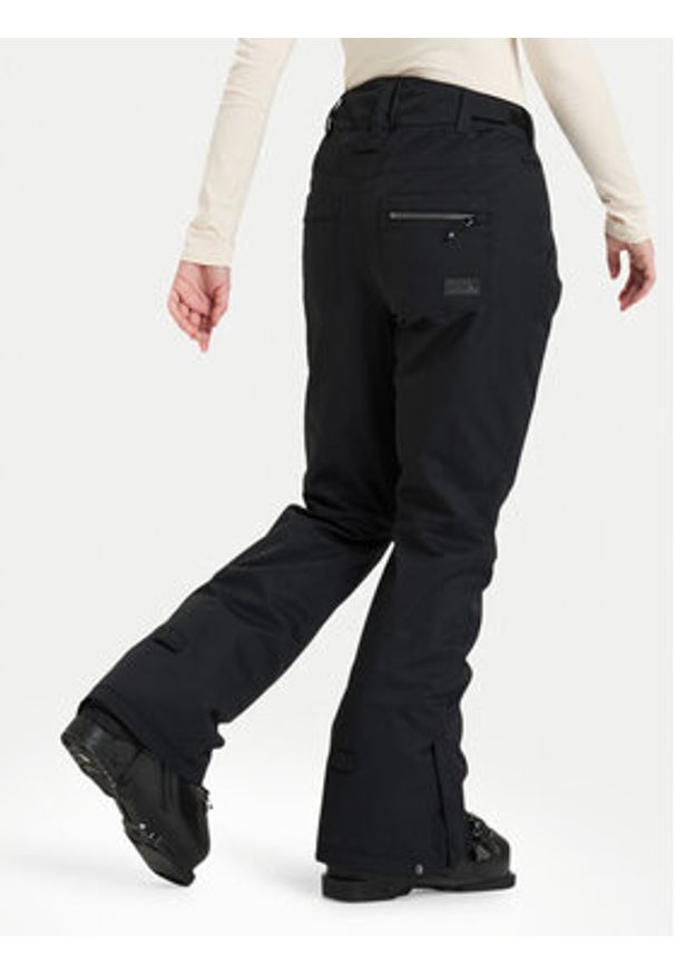 Roxy Spodnie snowboardowe Nadia ERJTP03271 Czarny Tailored Fit. Kolor: czarny. Materiał: syntetyk. Sport: snowboard