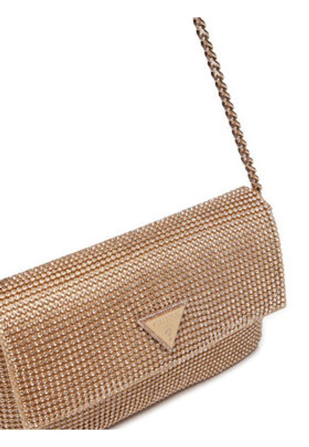 Guess Torebka Zalina HWRP93 50700 Złoty. Kolor: złoty