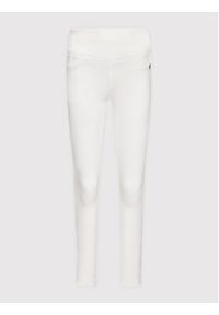 Patrizia Pepe Jegginsy CP0367/DS04-W146 Biały Skinny Fit. Kolor: biały