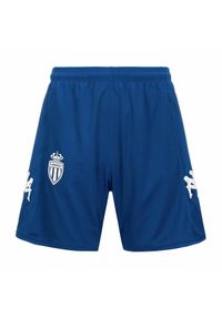 Kappa - Spodenki treningowe dla dzieci AS Monaco Ahorazip Pro 7 2023/24. Kolor: niebieski. Styl: sportowy #1