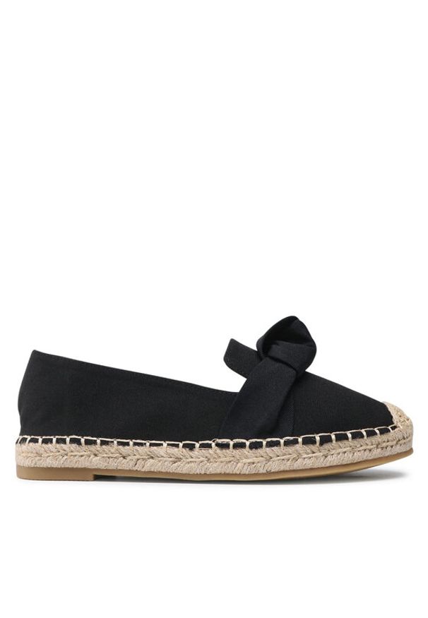 Jenny Fairy Espadryle WSS990-123 Czarny. Kolor: czarny. Materiał: materiał