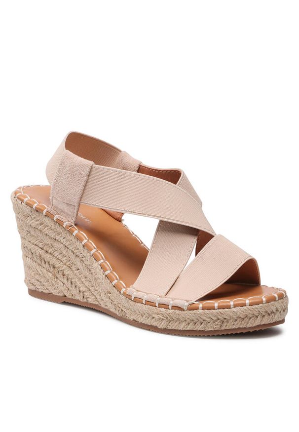 Espadryle Clara Barson. Kolor: beżowy