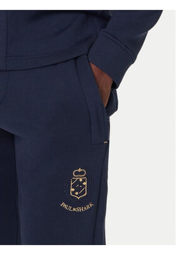 PAUL & SHARK - Paul&Shark Bluza 15311823 Granatowy Regular Fit. Kolor: niebieski. Materiał: syntetyk