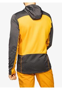 Haglöfs - Bluza z kapturem męska Haglofs ROC Flash Mid Hood. Typ kołnierza: kaptur. Kolor: żółty