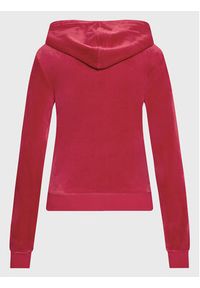 Juicy Couture Bluza Robertson JCAP176 Czerwony Slim Fit. Kolor: czerwony. Materiał: syntetyk