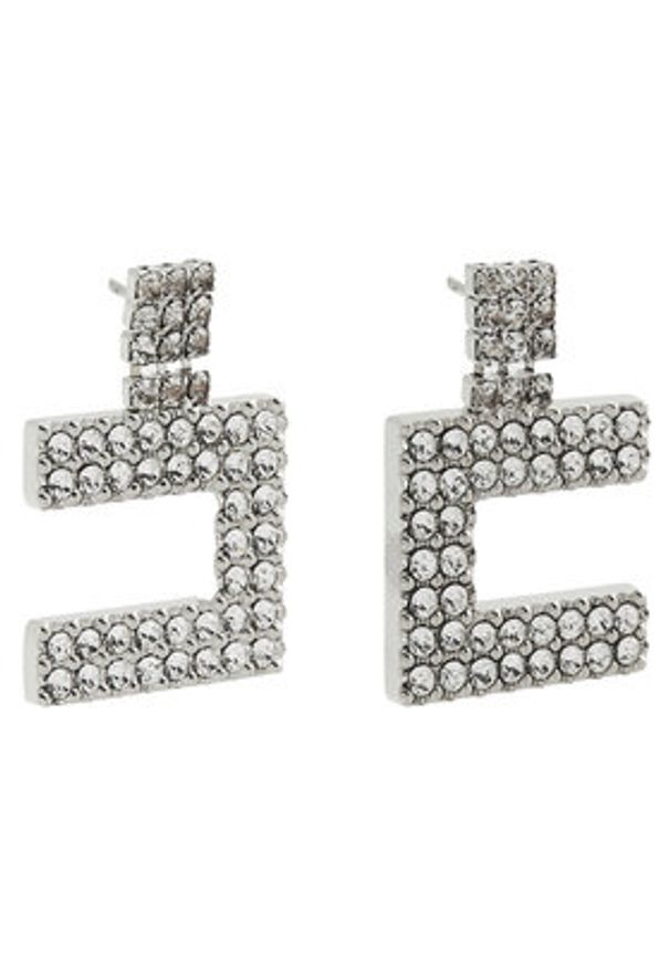 Elisabetta Franchi Kolczyki OR-07-B46E2-V220 Srebrny. Materiał: srebrne. Kolor: srebrny