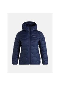 Kurtka Peak Performance Damska Helium Down Hood Jacket - XS. Kolor: niebieski
