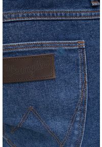 Wrangler jeansy GREENSBORO BLUE ARCADE męskie. Kolor: niebieski #2