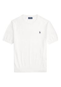 Polo Ralph Lauren T-Shirt 710980681004 Biały Regular Fit. Typ kołnierza: polo. Kolor: biały. Materiał: bawełna #3
