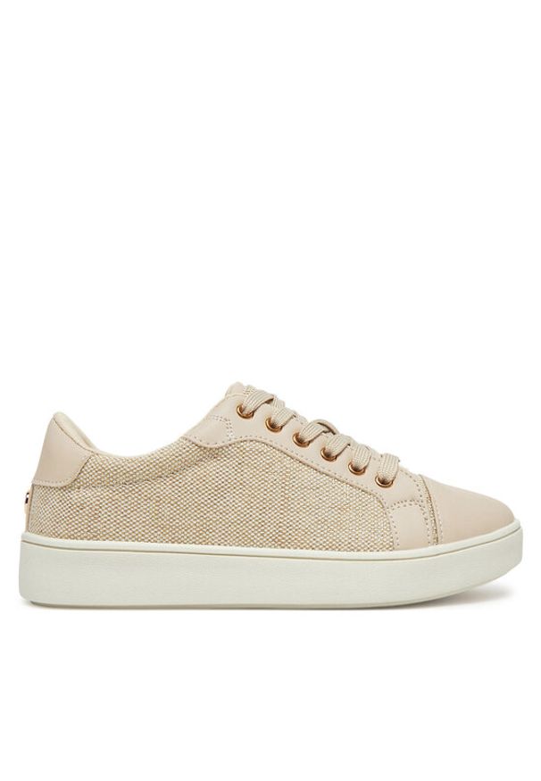 DeeZee Sneakersy AM25242 Beżowy. Kolor: beżowy. Materiał: materiał