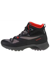 4f - Buty 4F Dust Trekking Boots M AW22FOTSM006-22S czarne. Wysokość cholewki: za kostkę. Kolor: czarny. Materiał: syntetyk. Szerokość cholewki: normalna. Sezon: zima. Sport: turystyka piesza #4
