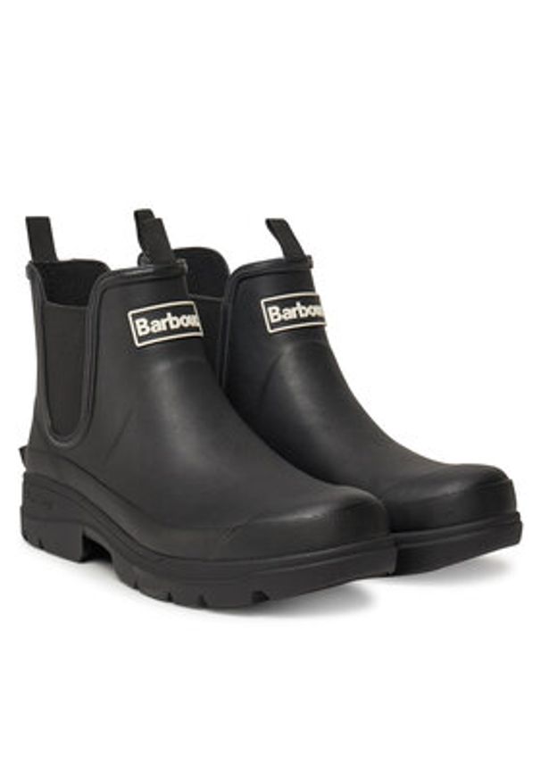 Barbour Kalosze MRF0028BK31 Czarny. Kolor: czarny. Materiał: guma
