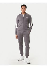 EA7 Emporio Armani Dres 7M001610 AF12451 U8086 Szary Regular Fit. Kolor: szary. Materiał: bawełna #1