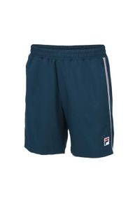 Spodnie sportowe męskie Fila Short Riley. Kolor: zielony. Materiał: syntetyk, materiał. Długość: krótkie