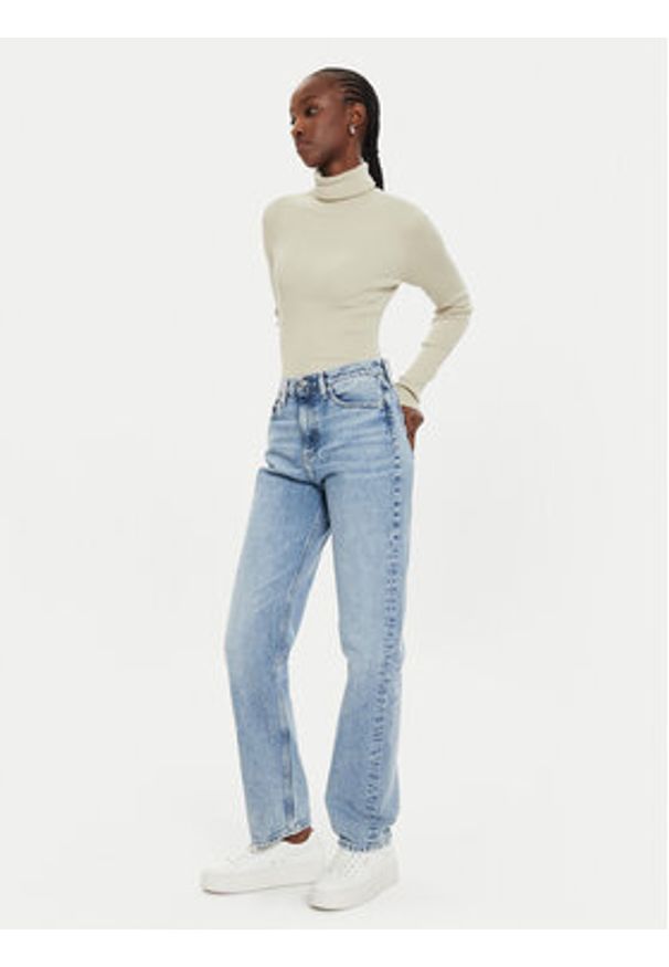 Calvin Klein Jeans Jeansy J20J224007 Niebieski Loose Fit. Kolor: niebieski
