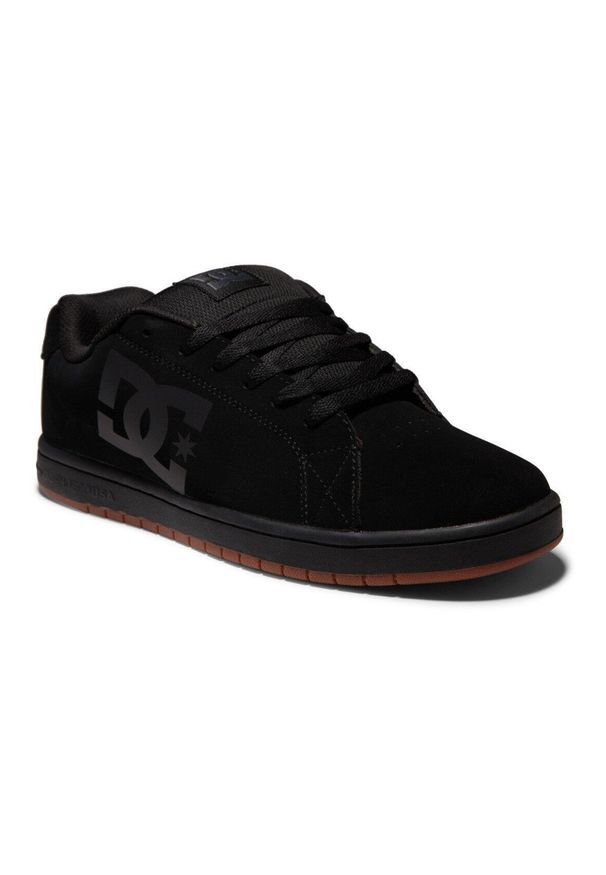 DC Shoes - Skórzane buty dla Mężczyzn GAVELER Czarny. Kolor: czarny. Materiał: skóra, guma. Szerokość cholewki: normalna