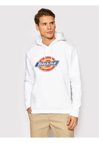 Dickies Bluza Icon Logo DK0A4XCB Biały Regular Fit. Kolor: biały. Materiał: bawełna #1