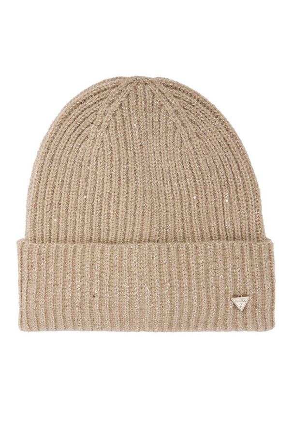 Guess Czapka AW5236 WOL01 Beżowy. Kolor: beżowy. Materiał: materiał