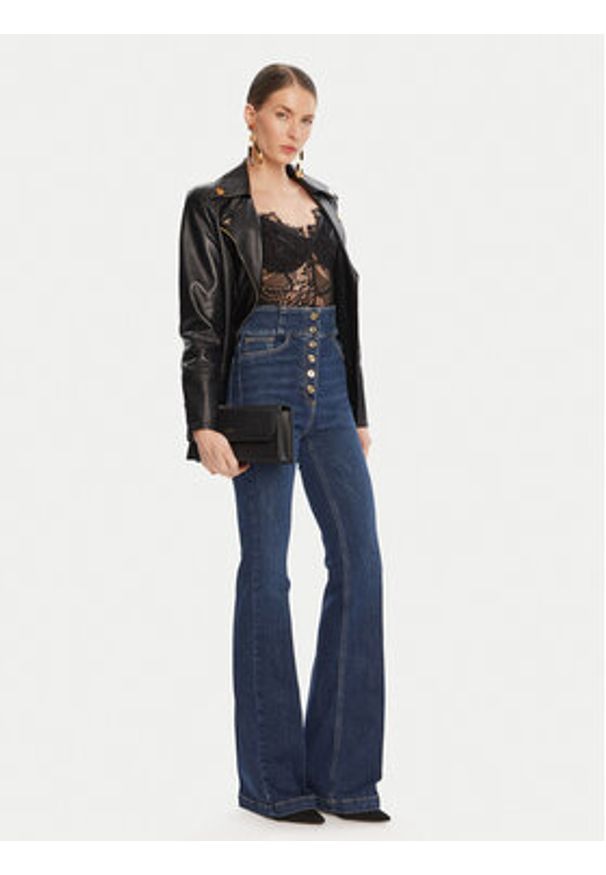 Elisabetta Franchi Jeansy P-J03D-56E2 Niebieski Regular Fit. Kolor: niebieski