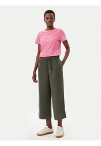 Tom Tailor Kuloty 1045438 Zielony Regular Fit. Kolor: zielony. Materiał: wiskoza