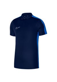Nike - Koszulka Polo Dla Dzieci Academy 23 DriFIT. Typ kołnierza: polo. Kolor: niebieski #1