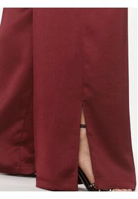 Hugo Spodnie materiałowe Haroti-1 50498428 Bordowy Regular Fit. Kolor: czerwony. Materiał: materiał, syntetyk #3