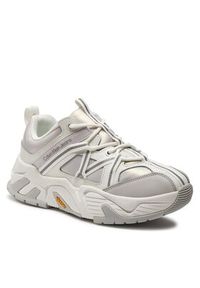 Calvin Klein Jeans Sneakersy Chunky Run Vibram Lace Refl Wn YW0YW01062 Biały. Kolor: biały. Materiał: materiał. Sport: bieganie #4