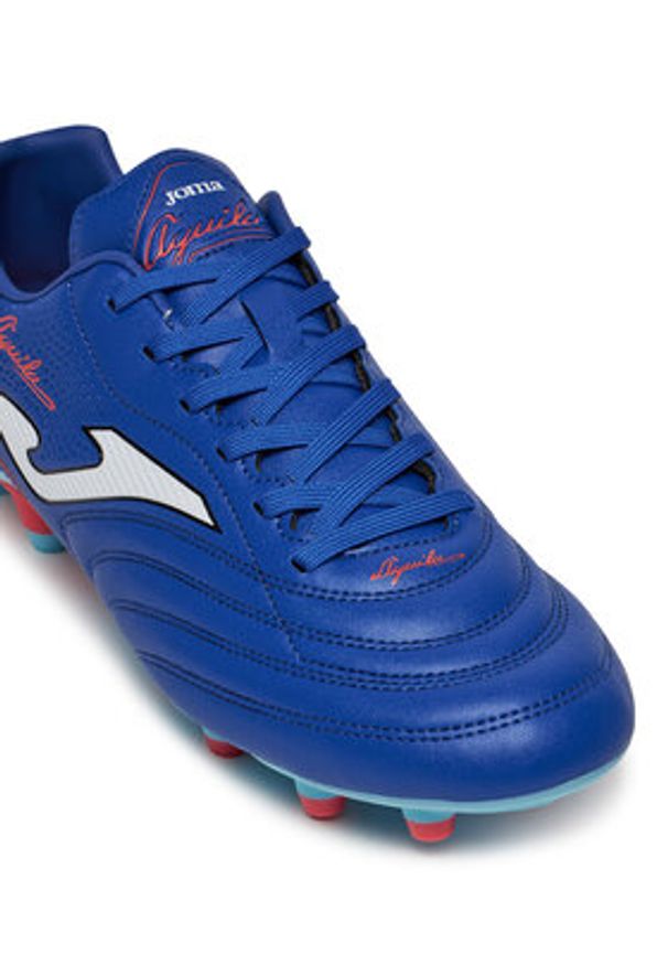 Joma Buty do piłki nożnej Aguila 2504 AGUS2504FG Niebieski. Kolor: niebieski. Materiał: skóra