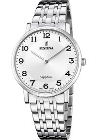 Zegarek męski Festina F20045-1 srebrny. Kolor: srebrny #1