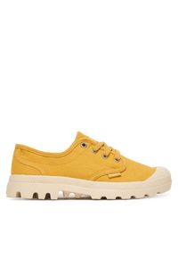Palladium Trampki Pampa Oxford 92351-220-M Żółty. Kolor: żółty. Materiał: materiał #1