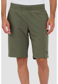 EA7 Emporio Armani - EA7 Zielone męskie szorty Bermudy, Rozmiar L. Kolor: zielony #1