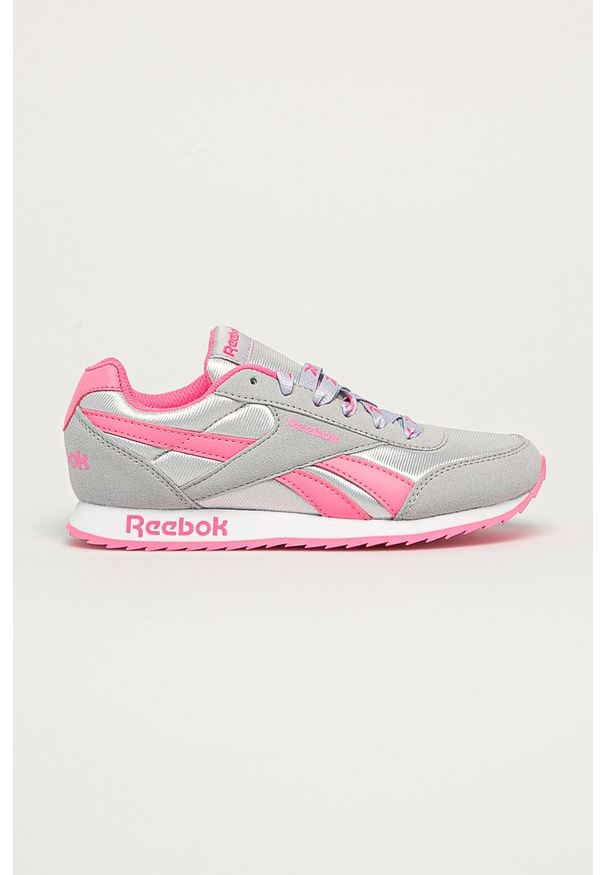 Reebok Classic - Buty dziecięce Royal Classic Jogger 2. Nosek buta: okrągły. Zapięcie: sznurówki. Kolor: szary. Materiał: guma. Model: Reebok Royal, Reebok Classic