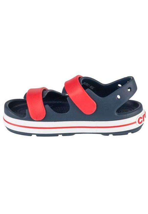 Buty do chodzenia dla dzieci Crocs Crocband Cruiser Jr. Zapięcie: rzepy. Kolor: wielokolorowy. Materiał: materiał, syntetyk