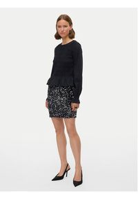 Vero Moda Spódnica mini Bella 10335704 Czarny Slim Fit. Kolor: czarny. Materiał: syntetyk #2