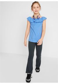 bonprix - Spodnie jazzowe, z elastycznego materiału z bawełną organiczną. Kolor: czarny. Materiał: bawełna, materiał #3