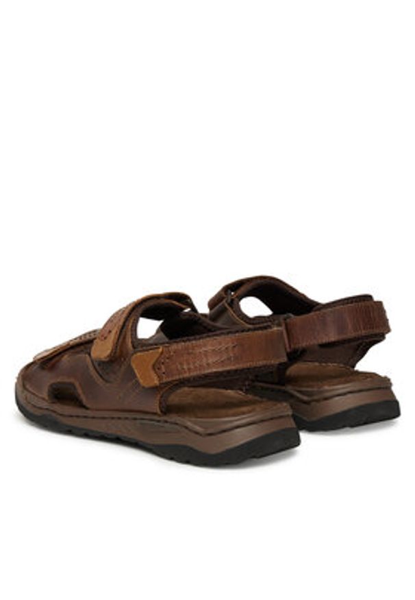 Mustang Sandały 4968-801 Brązowy. Kolor: brązowy. Materiał: skóra