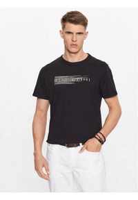 Guess T-Shirt M3YI89 K8FQ4 Czarny Regular Fit. Kolor: czarny. Materiał: bawełna
