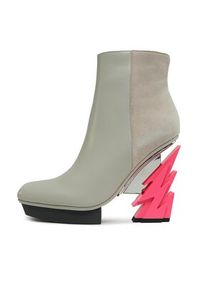 United Nude Botki Glam Square 1075079816 Biały. Kolor: biały #2