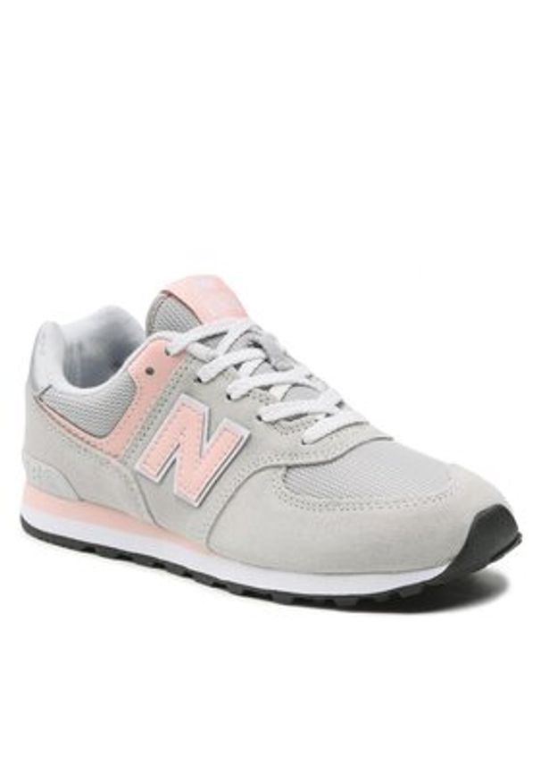 New Balance Sneakersy GC574EVK Szary. Kolor: szary. Materiał: skóra, zamsz. Model: New Balance 574