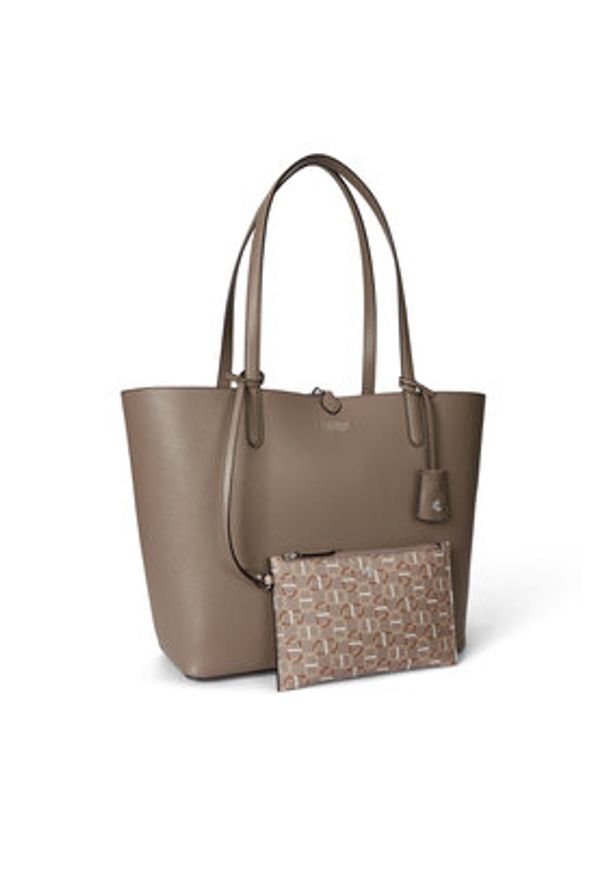 Lauren Ralph Lauren - LAUREN RALPH LAUREN Torebka 431795329072 Brązowy. Kolor: brązowy. Materiał: skórzane