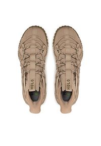 HOLO Sneakersy Zeus HM123483 Beżowy. Kolor: beżowy. Materiał: materiał #3