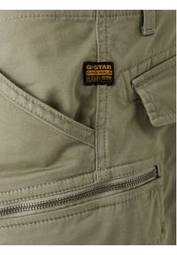 G-Star RAW - G-Star Raw Spodnie materiałowe Rovic D08566-5126 Zielony Tapered Fit. Kolor: zielony. Materiał: bawełna #4