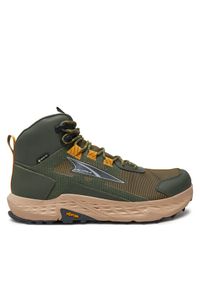 Altra Trekkingi Timp Hiker GTX AL0A85QB Zielony. Kolor: zielony. Materiał: skóra. Sport: turystyka piesza