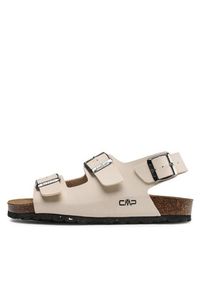 CMP Sandały Eco Keidha Wmn Sandal 3Q91026 Beżowy. Kolor: beżowy. Materiał: skóra #4